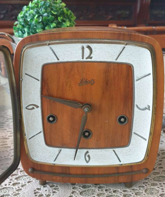 Vintage Schatz & Sohne Germany W3 Triple-Chime 8 day Mantel Clock