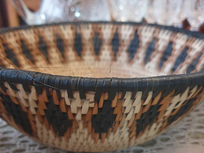Handcrafted Zulu basket