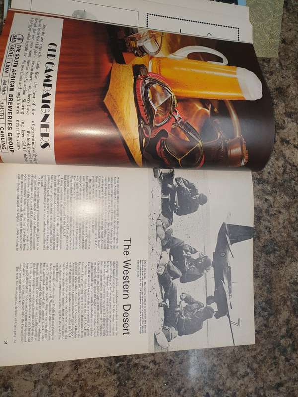 SA Airforce Golden Jubilee Souvenir Book 1920 - 1970