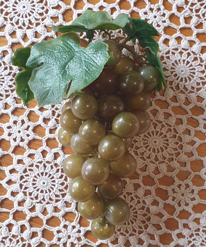 Fruit Artificial Decorative Cluster Plastic Grapes
