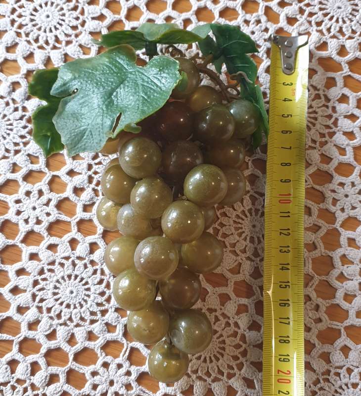 Fruit Artificial Decorative Cluster Plastic Grapes
