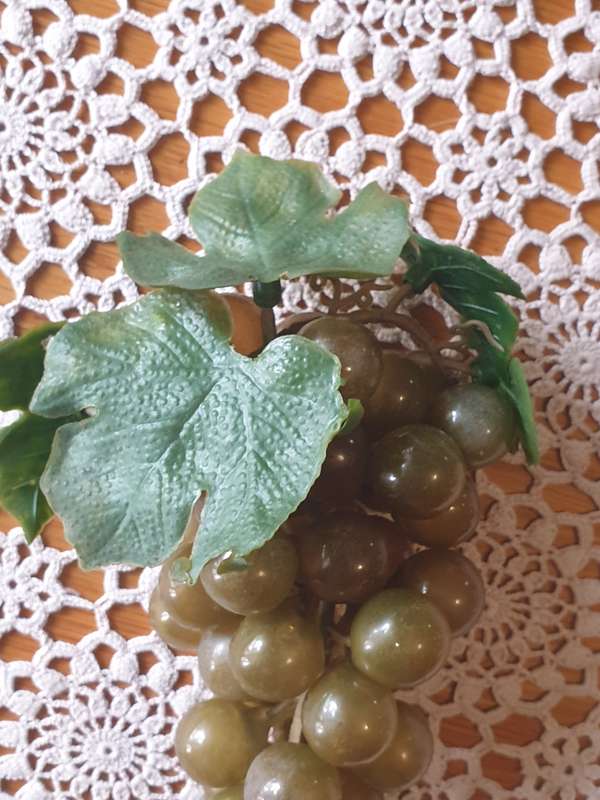 Fruit Artificial Decorative Cluster Plastic Grapes