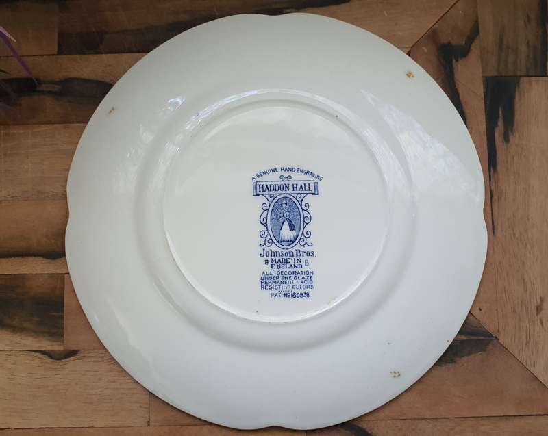 Johnson Brothers wall plate