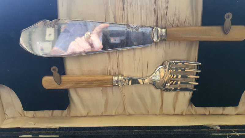 Vintage fish set from the 1950s