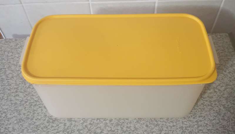 LARGE VINTAGE TUPPERWARE CONTAINER