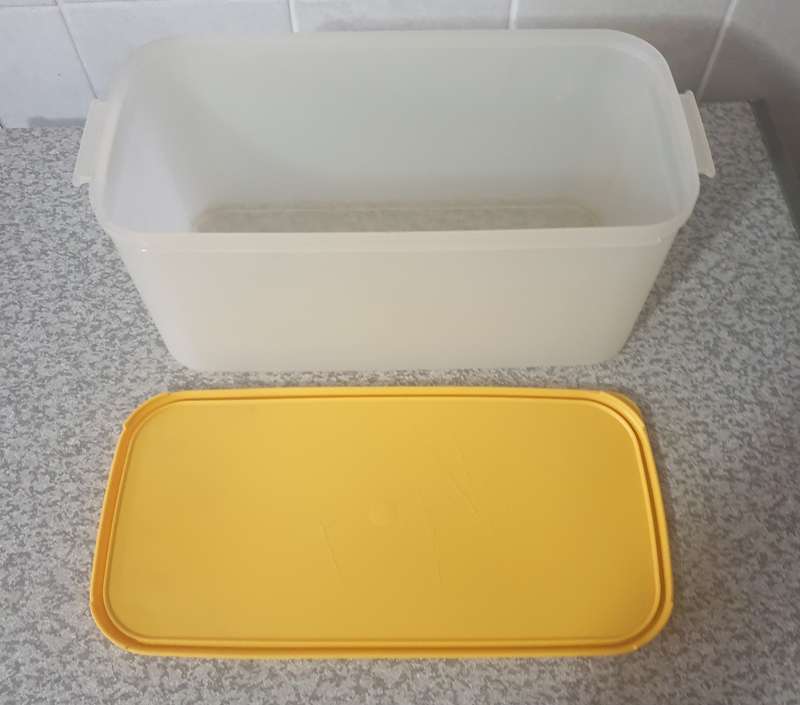 LARGE VINTAGE TUPPERWARE CONTAINER