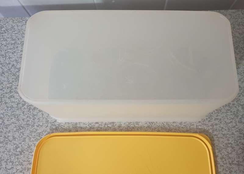 LARGE VINTAGE TUPPERWARE CONTAINER