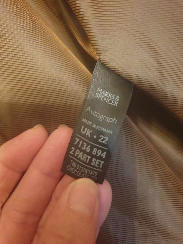 Marks and Spencer Brown Coat