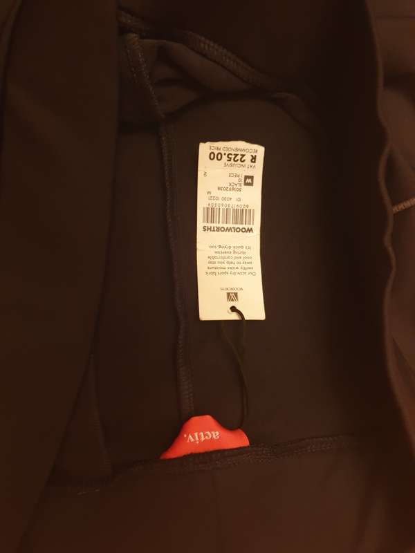 Leggings Mr Price Sport (Purple) & Woolworths (Black)