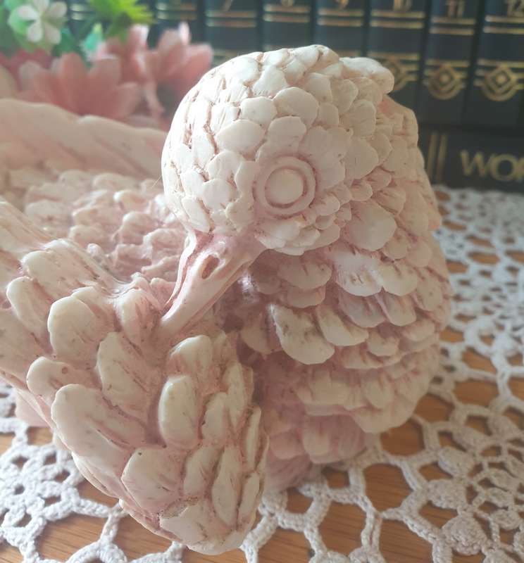 Vintage Italian  Dove Figurine | Heavy | Decor |