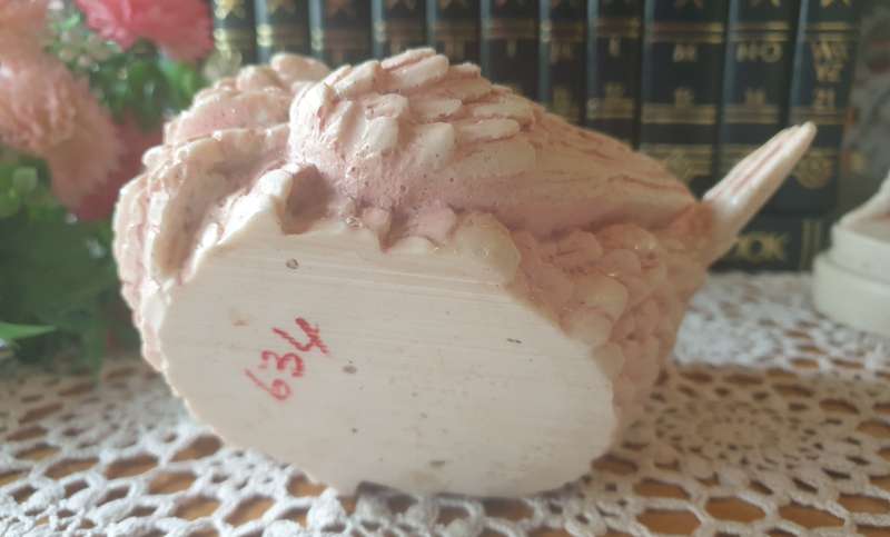 Vintage Italian  Dove Figurine | Heavy | Decor |