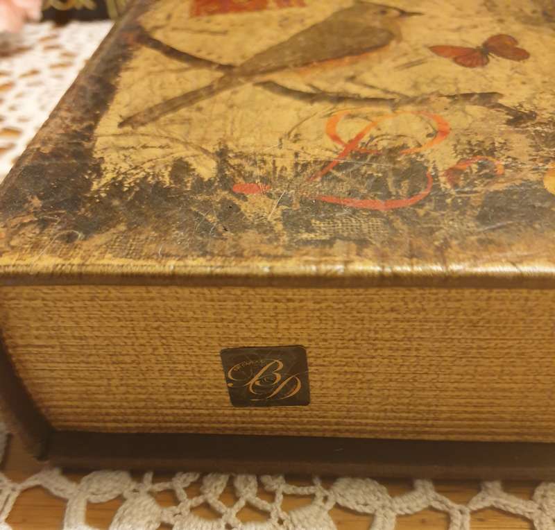 Wooden Book Box