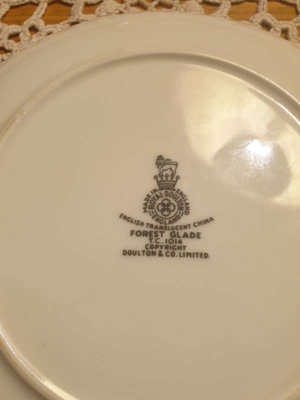 Royal Doulton Forest Glade Side Plates