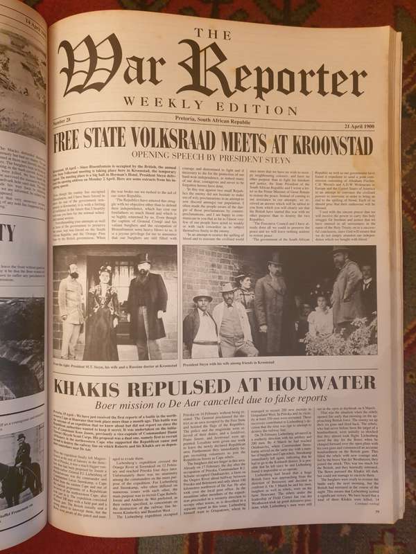 The War Reporter: The Anglo-Boer War Through the Eyes of the Burghers