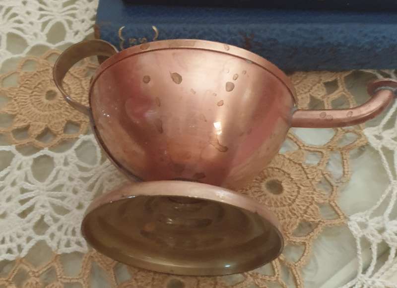 NURSE OIL LAMP | COPPER | DECOR |