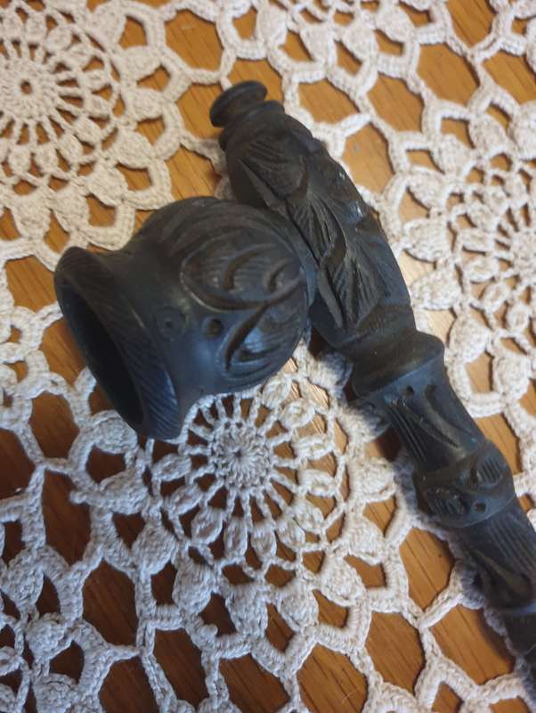 Wooden Carved Smoking Herbal/Tobacco Pipe