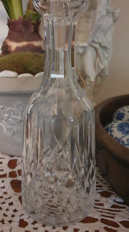 Heavy Lead Crystal Decanter