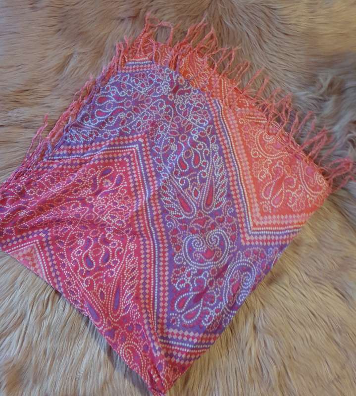 Ambrielle Bikini Top, Black Bikini Top and Scarf
