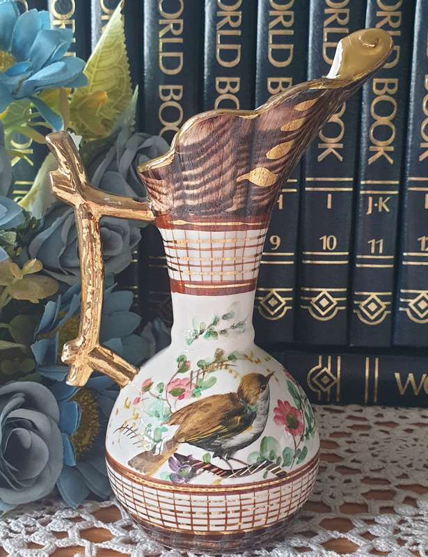 Hand Painted Italian Vase/Jug | Art Deco |
