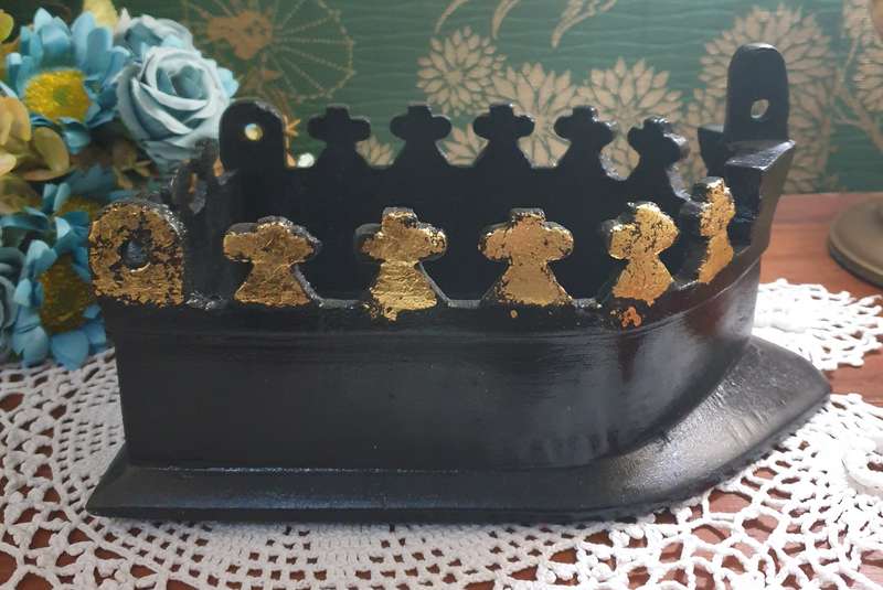 CAST IRON DOOR STOP ? | COAL IRON STAND |