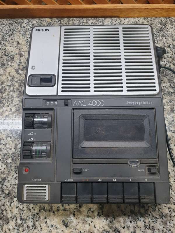 VINTAGE Phillips AAC 4000 Language trainer