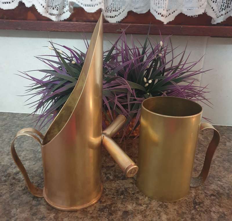 SET OF BRASS ORNAMENTS | VERY HEAVY | SOLID |