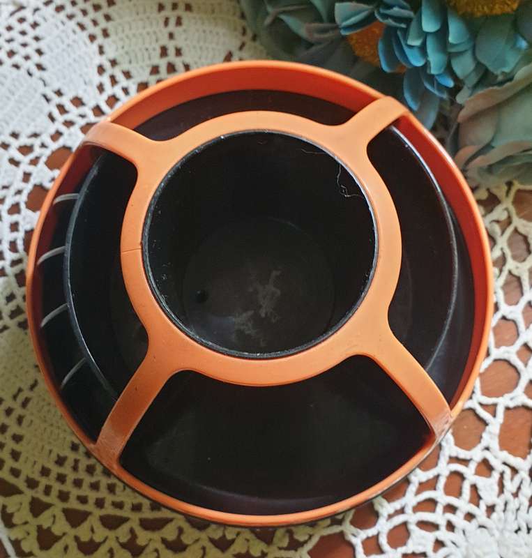 O-Life Desk Organizer | Rotating | Black-Orange |