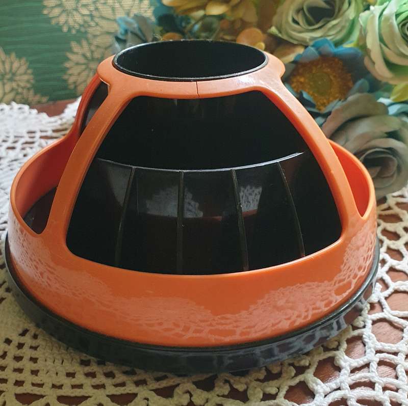 O-Life Desk Organizer | Rotating | Black-Orange |