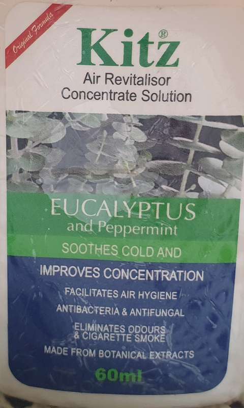 Kitz 60ml Eucalyptus with Peppermint Pure Botanical Concentrate