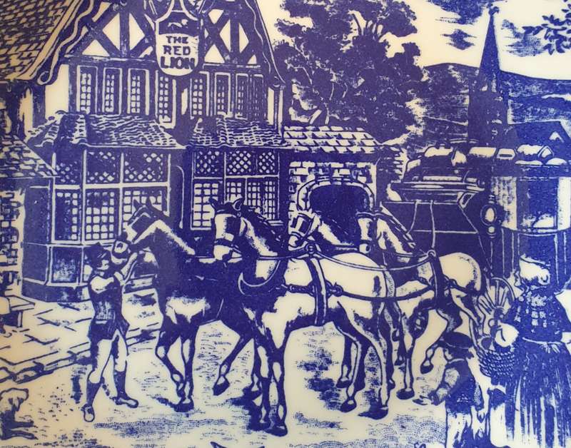 Constantia fine china wall plate