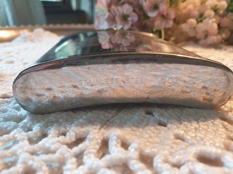 TWO HIP FLASKS | NEEDS A GOOD CLEAN | BEEN IN STORAGE |