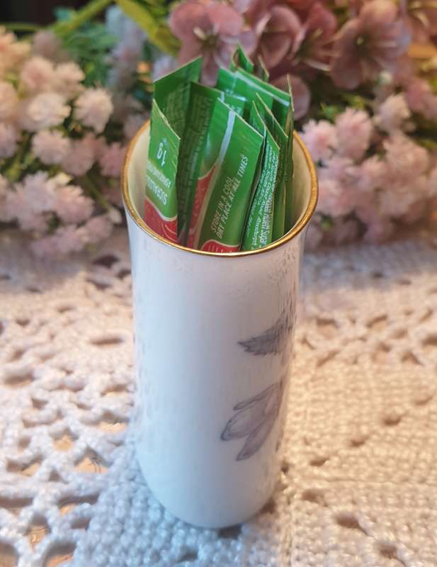 Vintage ROYAL WORCESTER Bone China SMALL TOOTHPICK ETC HOLDER