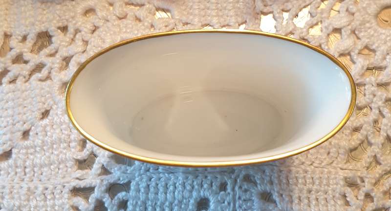 Vintage ROYAL WORCESTER Bone China SMALL TOOTHPICK ETC HOLDER