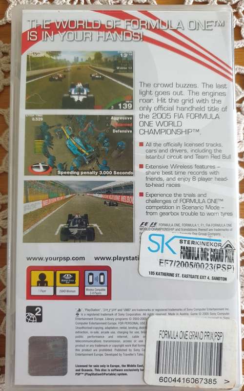 Playstation PSP  game _Grand Prix
