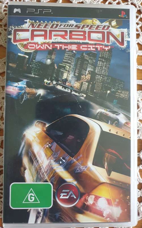 Playstation PSP  game _Need for speed carbon