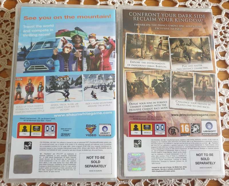 Playstation PSP  game _Collectors double edition pack