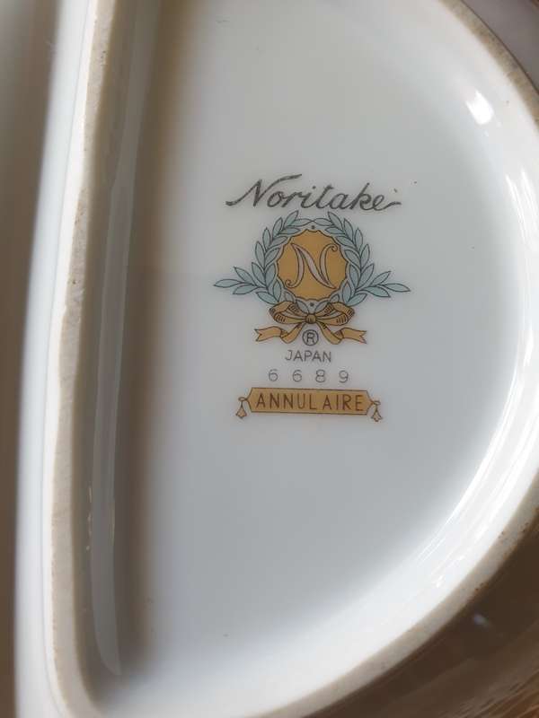 Vintage Noritake `Annulaire` Serving Bowl  Made In Japan