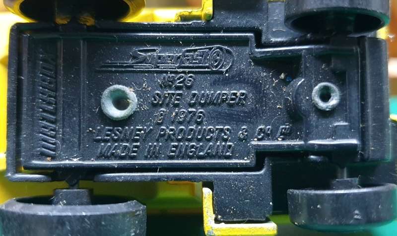 MATCHBOX -  Site Dumper   1976   No 26