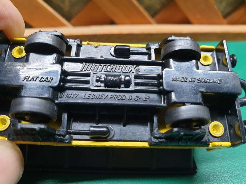 MATCHBOX -  Shunter No 24    1978 AND  Flat Coal carrier 1977