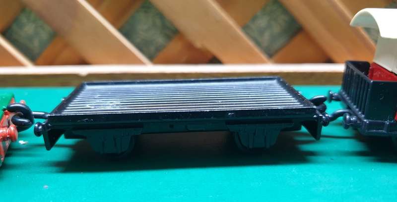 MATCHBOX -  Shunter No 24    1978 AND  Flat car 1978 AND Passenger Coach 1978 No44