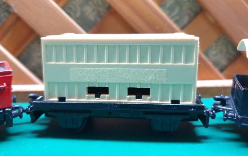 MATCHBOX -  Steam Loco  1978 AND  Flat car and container 1977 AND Passenger Coach 1978 No44