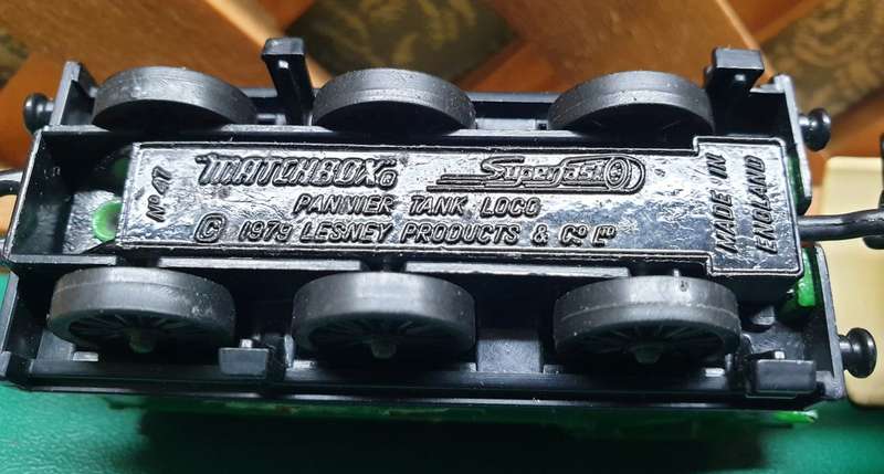 MATCHBOX -  Pannier Tank loco 1979 No 47 and Passenger Coach  1978 No 44