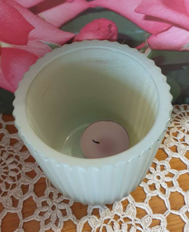 Set of Glass Candle Holders