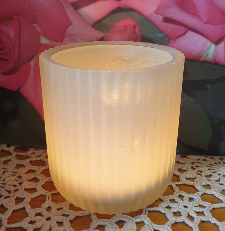 Set of Glass Candle Holders