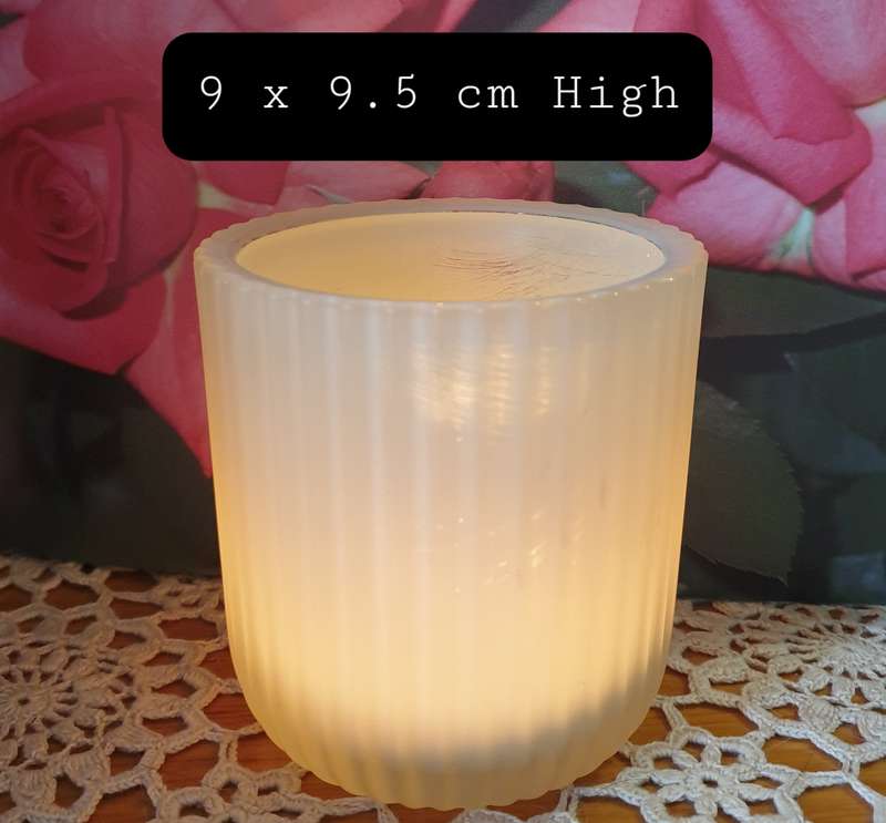Set of Glass Candle Holders