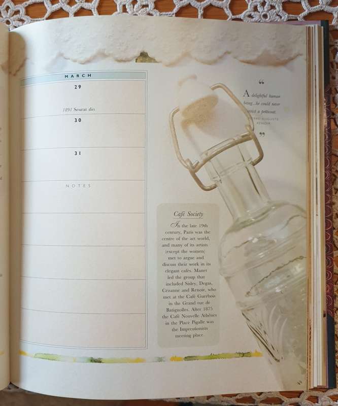 Impressionists Book Of Days' in Hardback by Viv Croot