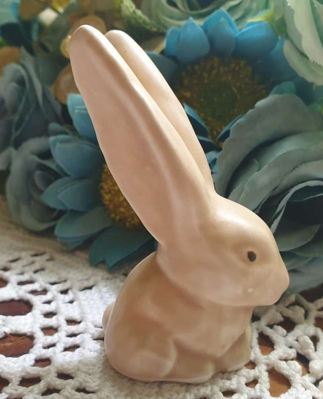 Vintage Sylvac Green Kitty | 1930`s | Very good Condition | England | free Bunny |