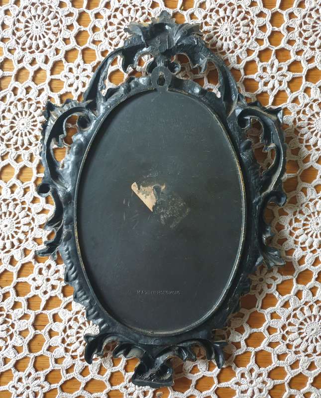 Ornate  Gold Plastic  Frame Made in HONG KONG