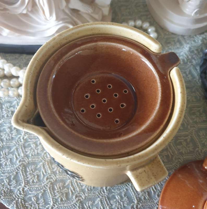 vintage dripping pot, made in Japan