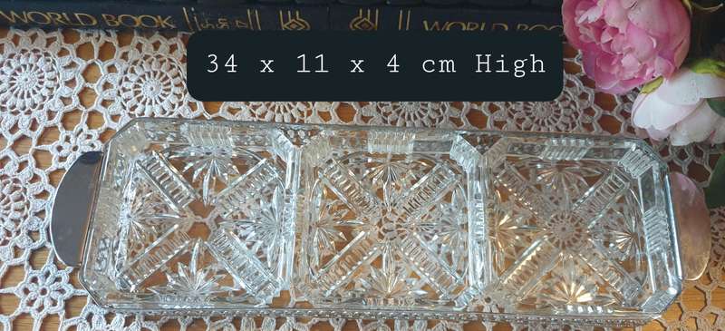 Set of Snack Bowls with Tray | very good condition | Like New